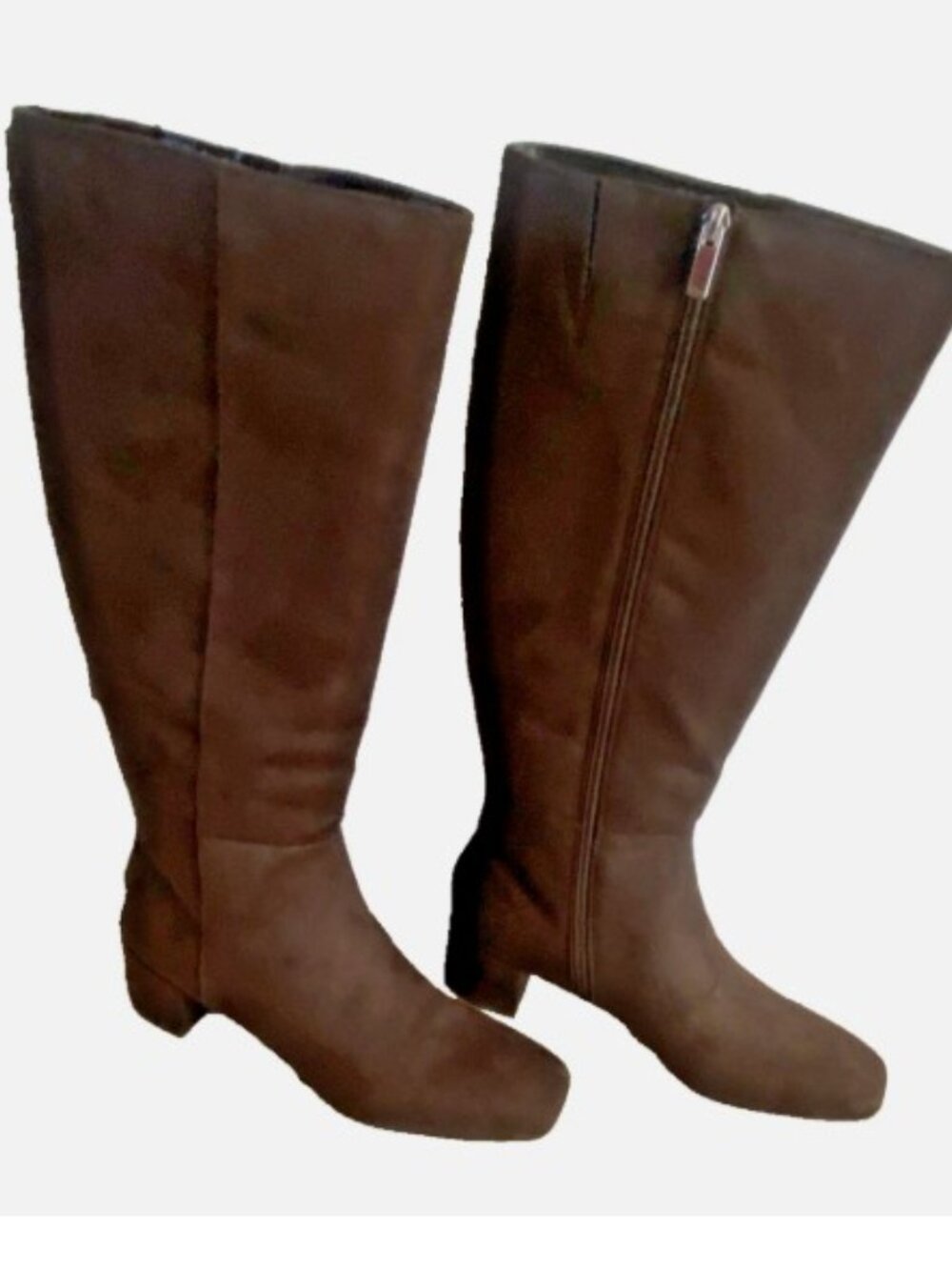 NWT BANDOLINO Addyson2 Brown Faux Suede Boots Size 7.5
